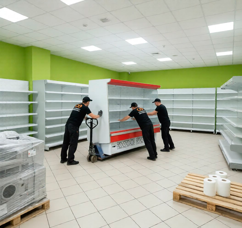 Переезд магазина в Рубежном